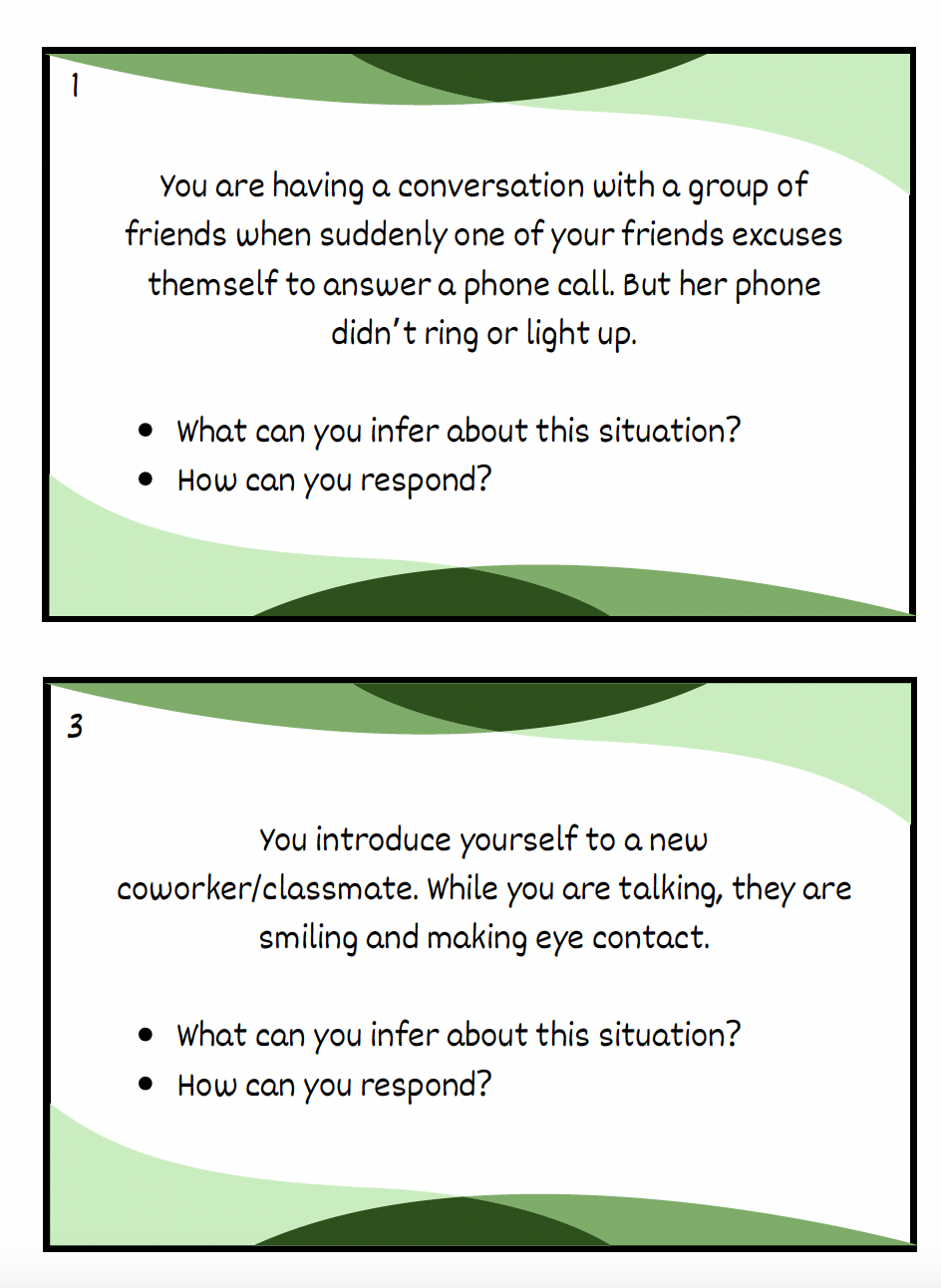 Social Cues and Inferencing - Image 2